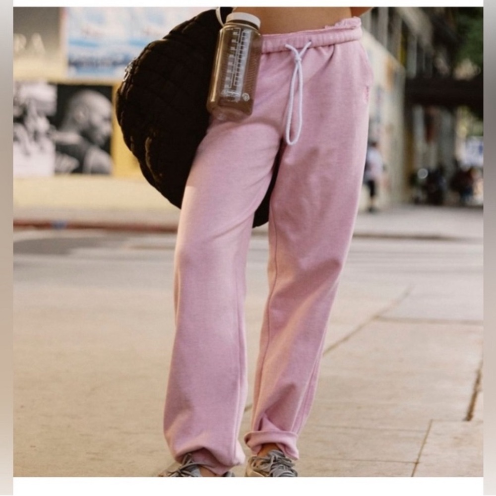Free People FP Movement For The Win Joggers NWOT Women’s Size Medium Pale Pink